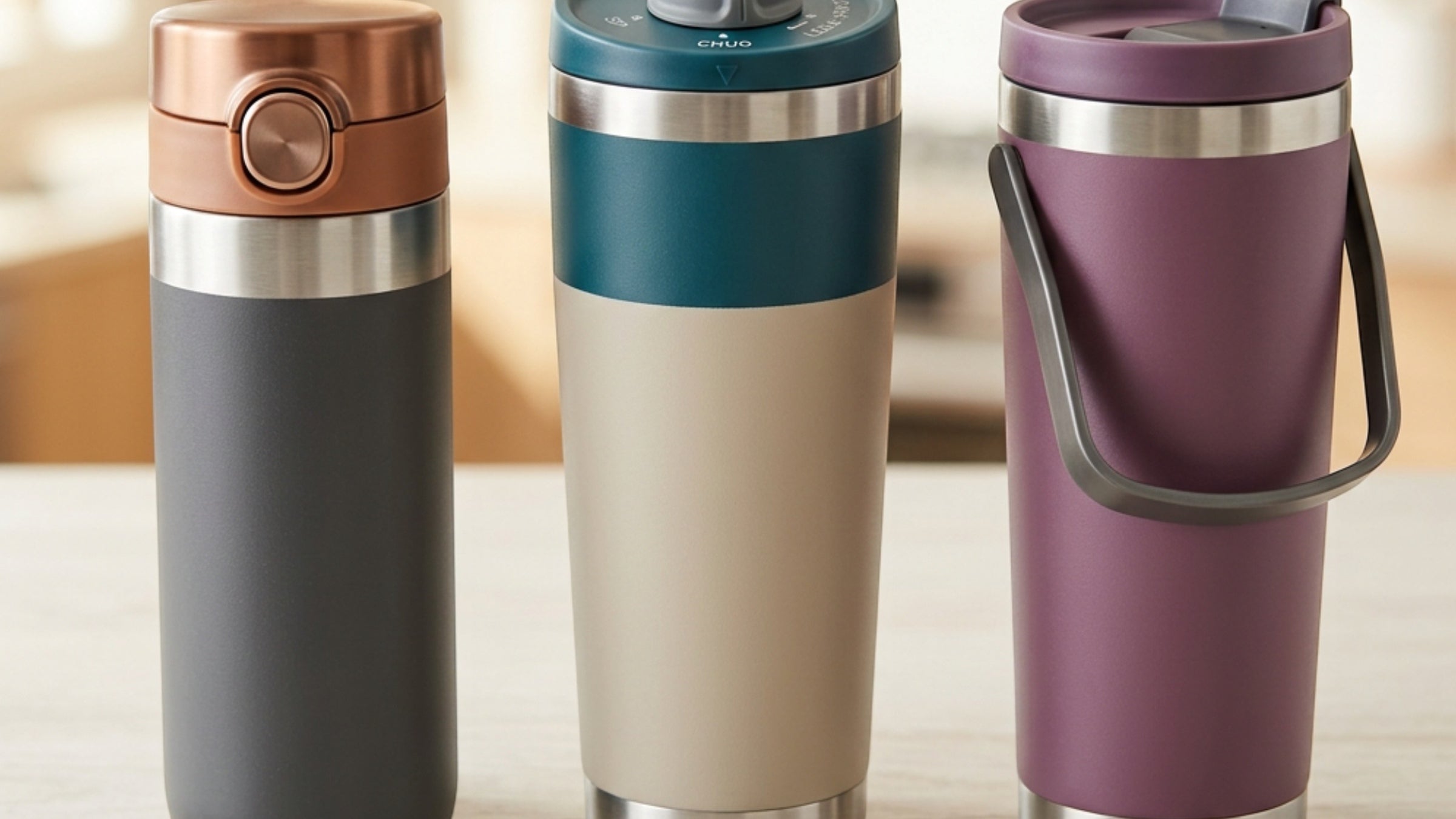 Gndtw Stainless Steel Vacuum Travel Tumblers